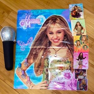 Hannah Montana vintage posters & stickers Lot